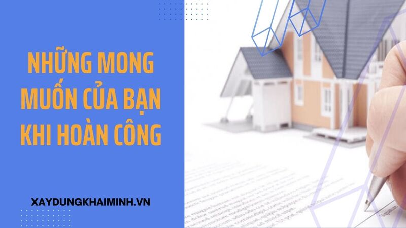 Dịch vụ hoàn công xây dựng, nhà ở riêng lẻ TRỌN GÓI - GIÁ RẺ - UY TÍN 2023